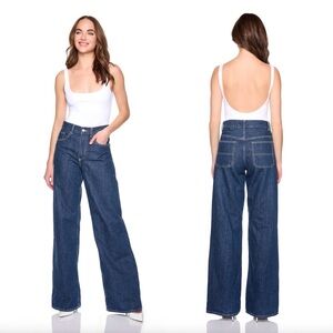 Susana Monaco Black Essential Low Back Thong Bodysuit {Pre-Owned}